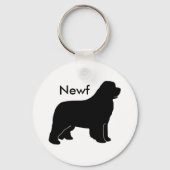 Newfy newf sleutelhanger (Voorkant)