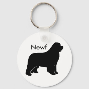Newfy newf sleutelhanger