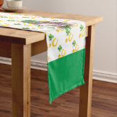 Newfypoo Holiday Home Decor St Patricks Day Korte Tafelloper (Voorbeeld)