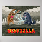 Newfzilla Poster (Voorkant)