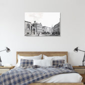 Newgate gevangenis, 1799 canvas afdruk (Insitu (Slaapkamer))