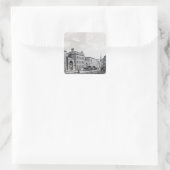 Newgate gevangenis, 1799 vierkante sticker (Tas)