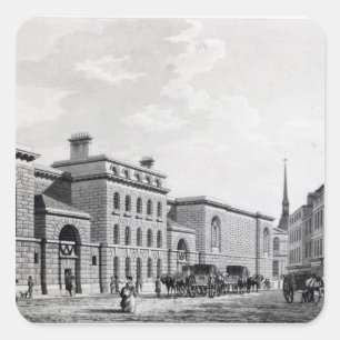 Newgate gevangenis, 1799 vierkante sticker