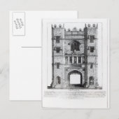 Newgate, Londen, pub. 1761 Briefkaart (Voorkant / Achterkant)