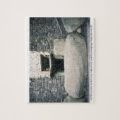 Newgrange Ireland 3500BC oude spiraalsteen Legpuzzel (Verticaal)