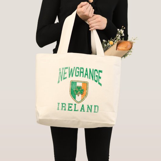 NEWGRANGE Ireland Grote Tote Bag (Voorkant (product))