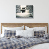 Newgrange Ireland, spiral Stone Symbols print (Insitu (Slaapkamer))