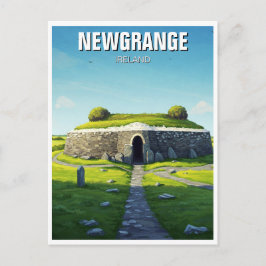 Newgrange Ireland Travel Briefkaart