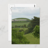 Newgrange Passage Tomb Briefkaart (Voorkant / Achterkant)