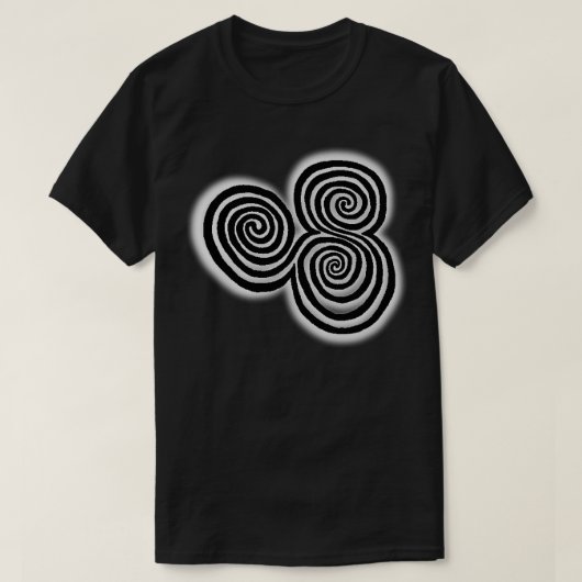 Newgrange-spiraal T-shirt (Design voorkant)