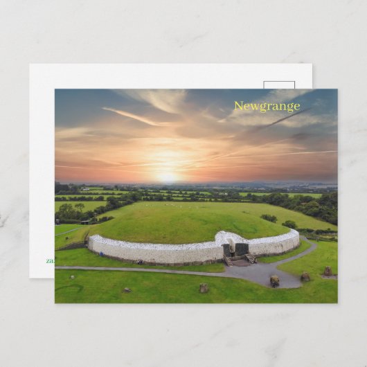 Newgrange Stone Age Passage Tomb Briefkaart (Voorkant / Achterkant)