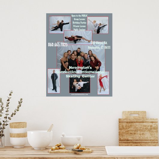 Newington Advertisement-Poster Poster (Keuken)