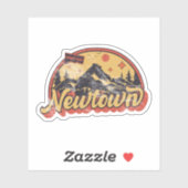 Newington, Connecticut Sticker (Vel)