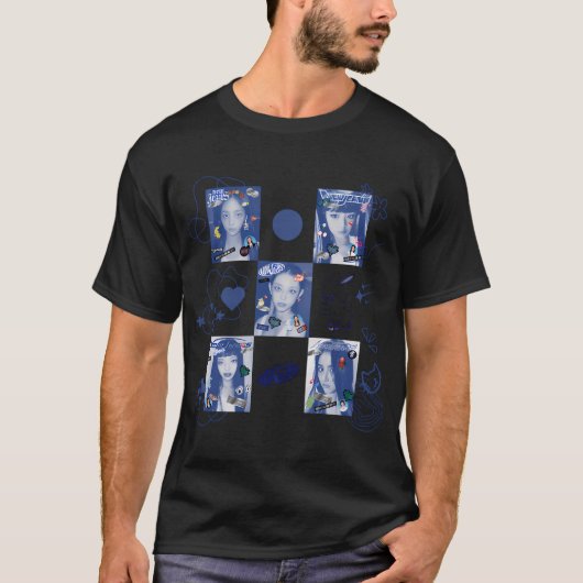 Newjeans Blue Book Ep T-shirt (Voorkant)