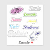 Newjeans Vinyl Stickers (Vel)