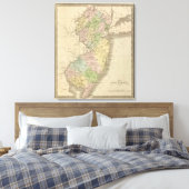 NewJersey 2 Canvas Afdruk (Insitu (Slaapkamer))