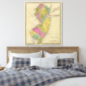 NewJersey Canvas Afdruk (Insitu (Slaapkamer))