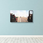 Newkirk Fire Canvas Afdruk (Insitu (Houten vloer))