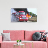 Newkirk Fire Canvas Afdruk (Insitu (Woonkamer))