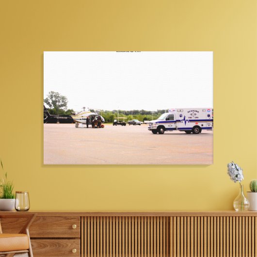 Newkirk Fire Canvas Afdruk (Insitu (Woonkamer))