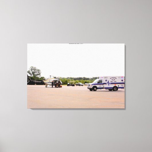 Newkirk Fire Canvas Afdruk (Voorkant)