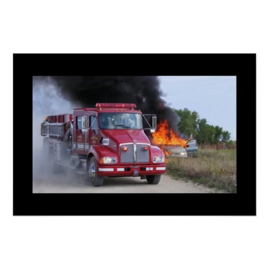 Newkirk Fire Poster (Voorkant)