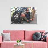 Newkirk Fire rescue Canvas Afdruk (Insitu (Woonkamer))