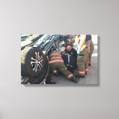 Newkirk Fire rescue Canvas Afdruk (Voorkant)