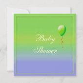Newly Hatched Baby Boy Dinosaur Baby shower Kaart (Achterkant)