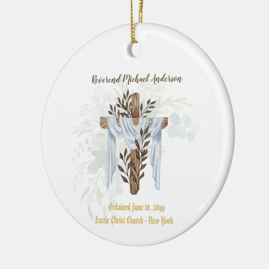 Newly Ordained Priest Pastor Deacon Minister Keramisch Ornament (Links)