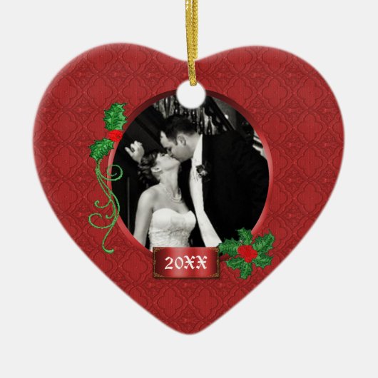 Newly Wed Fotografie Ornament (Voorkant)