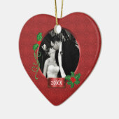 Newly Wed Fotografie Ornament (Links)