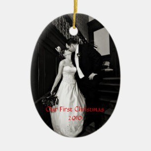 Newly Wed-versiering Keramisch Ornament