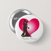 Newly weddenschap ronde button 5,7 cm (Voorkant /achterkant)