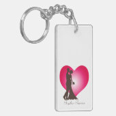 Newly weddenschap sleutelhanger (Voorkant Links)