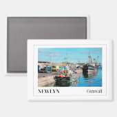 Newlyn, Cornwall, Engeland Magneet (Voorkant / Achterkant)