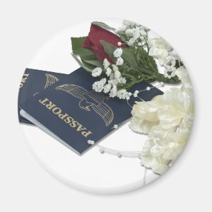 NewlywedsTraveling101610 Magneet