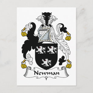 Newman Family Crest Briefkaart