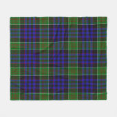 Newman Schotse ruit Fleece Deken (Voorkant (Horizontaal))