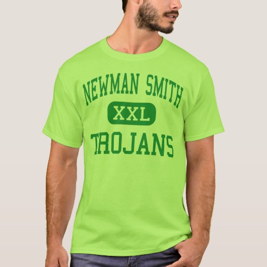 Newman Smith - Trojans - High - Carrollton Texas T-shirt (Voorkant)