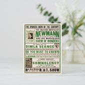 Newmann: De Meester Mentalist, 1930 Briefkaart (Staand voorkant)