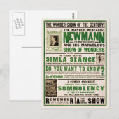 Newmann: De Meester Mentalist, 1930 Briefkaart (Voorkant / Achterkant)