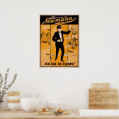 NEWMANN Magicia Illusionist VAUDEVILLE Poster (Keuken)