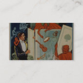 NewMann,  theater "Spirit Mysteries" Visitekaartje (Achterkant)