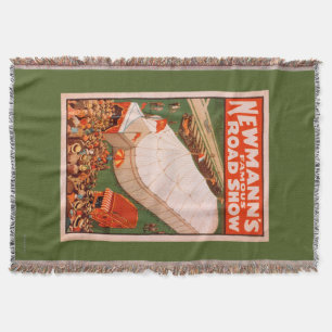 Newmann's beroemde Show van de Magic Road Tent Pos Deken