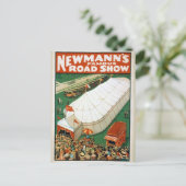 Newmanns Famous Road Show Briefkaart (Staand voorkant)