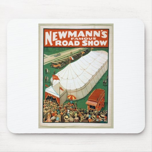 Newmanns Famous Road Show Muismat (Voorkant)