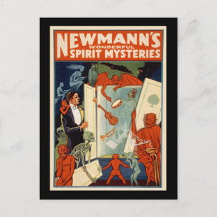 Newmann's prachtige geestesmysteries briefkaart