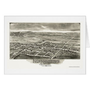 Newmanstown & Sheridan, PA Panoramic Map - 1898
