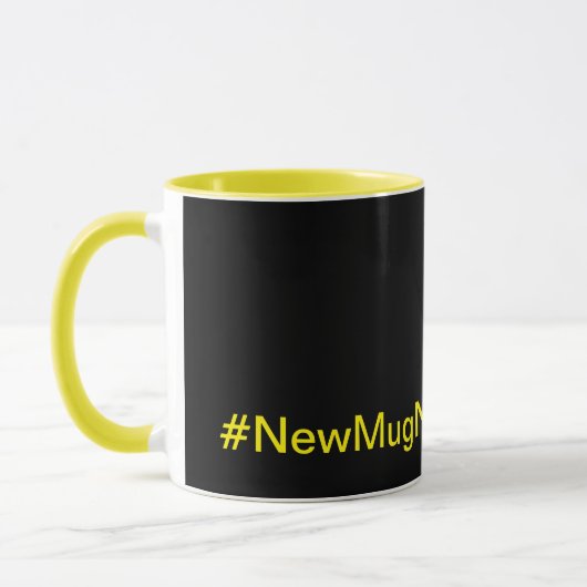 #NewMugNewDay door JPM.Cuisine Mok (Links)